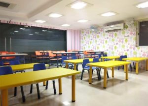 Classrooms are intricately deisgned to meet needs of younger children